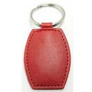 RFID keyring in synthetic leather